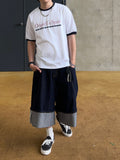 Roll Up Maxi Bermuda Selvedge Denim