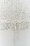 (W) Avo Frill Dot Blouse