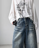 Lopian Cat Bermuda Denim