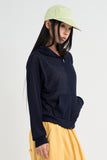 Sheer Summer Hood Zip-Up