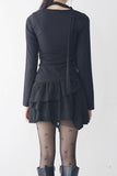 Leuki Tie Shirring T-Shirt