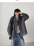 Maria Check Hood Shirts