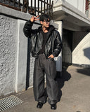 Aaron Curved Denim Pants