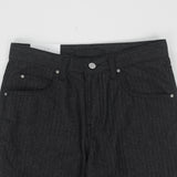 (W) Det Herringbone Flare Jeans
