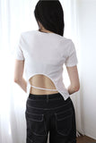 Jenner Backslit T-shirt