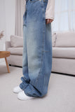 balloon hip wide jeans