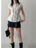 Linen Wrap Skirt Pants