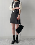 [Wrap Skirt SET] Joanne Sleeveless Wrap One Piece