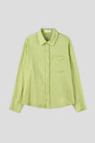 Light crease summer check shirt