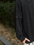 Pigment Track Line Layered Long Sleeve