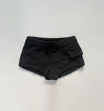 Perry Low-Rise Wool Short Pants