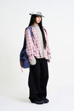 Western check over shirt