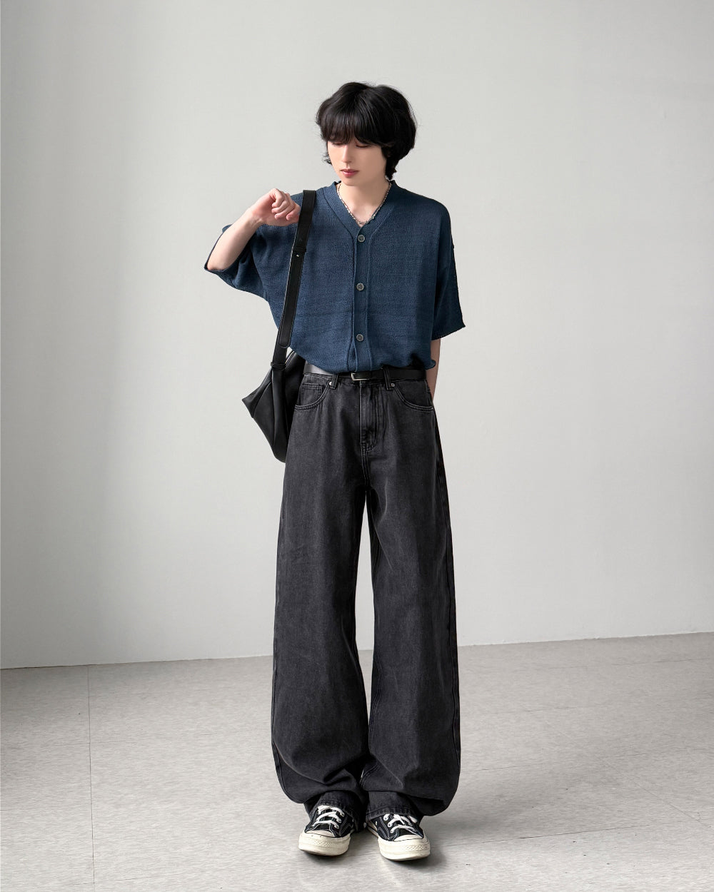 【YOURNUS】Hamel Long Wide Denim YOURNUS (ユアノス) - ハメルロングワイドデニム / Hamel Long