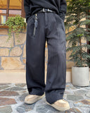 Elin Striped Wide Slacks