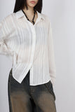 Pure stripe shirt