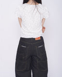 Daisy Flower Lace Feminine Short Sleeve T-shirt