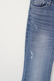 (W) Stitch Low-rise Bootscut Denim