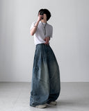 Rahino Balloon Wide Denim