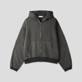 Beyond Cropped Zip Hoodie