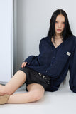 PRTN) Vintage Cutoff Check Shirt