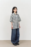 (W) Indigo Low-rise Denim