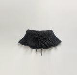 Winger Shirring Lace Skirt