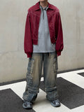 Force Stitch Leather Jacket