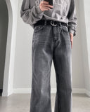 Cycling Long Bootcut Denim Pants