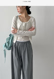 [Sleeveless SET] Sweetie Ribbon Lace Cardigan