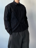 Crop Pocket Padding Shirt