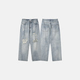 Scout Destroyed Wide Denim