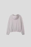 Light Curved Hooded Jacket