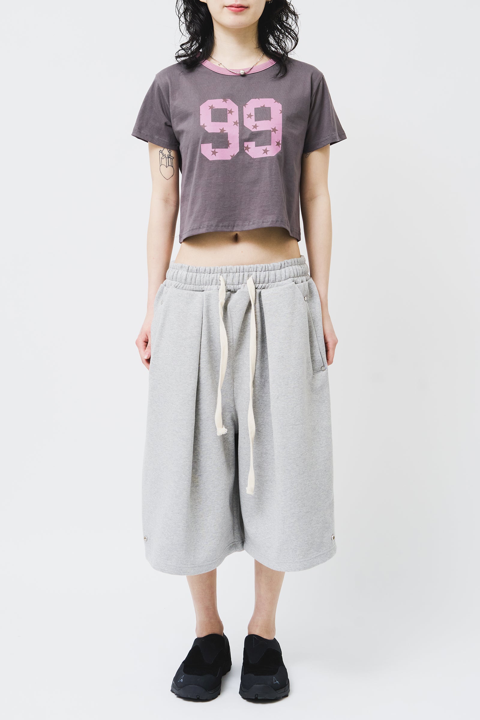 【HI FI FNK】Billy Snap Bermuda Pants HI FI FNK(ハイファイファンク) - ビリースナップバミューダ