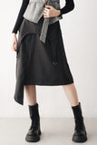 Hein D-ring Unbalanced Skirt