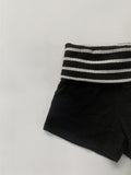Cutina Low-Waist Strap Shorts
