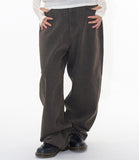 Choco balloon boyfit pants