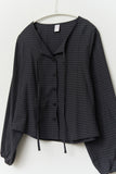 (W) Rei Checked Strap Blouse