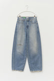 (W) Goat Damage Wide Denim