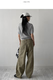 [unisex] Wave Dyeing Wide Denim Pants