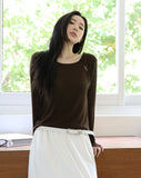 Ribbon Slit T-shirt
