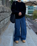Drop over knit