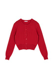 Cupping cashmere cardigan