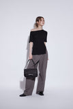 square buttons bag