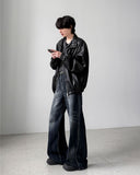 Cynical Crop Leather Jacket