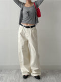 382 Curved Balloon Wide Pants
