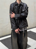 Trucker Leather Jacket