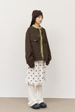 Node Collar Suede Jacket