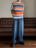 Fresh Stripe Knit Vest