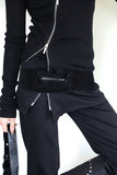 Luke Zipper Skirt Pants