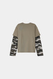 Zet Camo Layered Longsleeve
